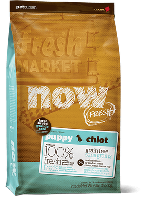 Беззерновой для цуценят крупних порід з індичкою, качкою і овочами (NOW Fresh Puppy Large Breed Recipe Grain Free) 202-1425 фото