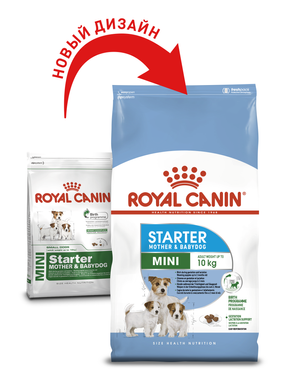 Перший твердий корм для цуценят міні порід Royal Canin MINI STARTER 2990010 фото