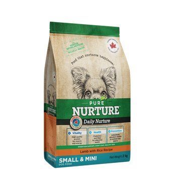 Сухий корм для чутливих дорослих собак малих та міні-порід Sensitive Pure Nurture Daily Nurture&trade; Small&Mini Adult з ягням та рисом PN_3010 фото