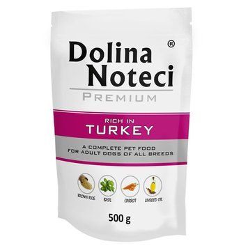 Пауч Dolina Noteci Premium для собак з індичкою DN 500 (240) фото