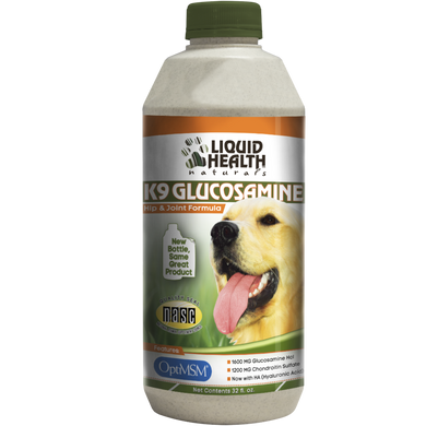 Глюкозамін для суглобів Liquid Health K9 Glucosamine для собак, 946 мл LH-0009 фото