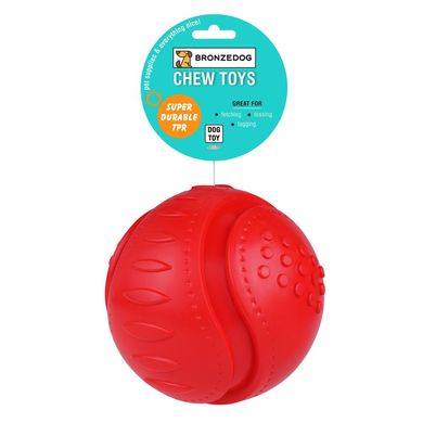 Іграшка для собак BronzeDog CHEW Звуковий футбольний м'яч YT104278-В фото
