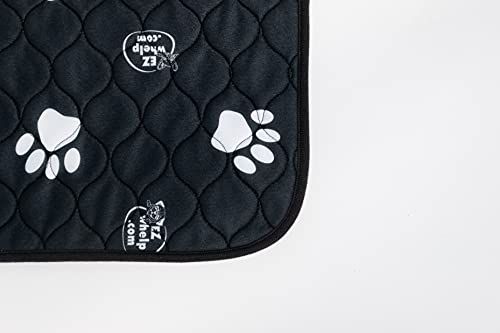 Трехслойная пеленка для собак EZwhelp Black&White Dp4848Black фото