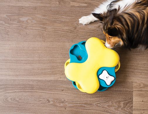 Интерактивная игрушка для собак Nina Ottosson Dog Tornado Blu no67332 фото