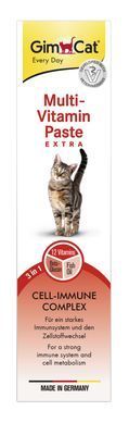 Мультивитаминная паста GimCat Every Day Extra для кошек, 200 г G-401898/421643 фото