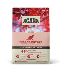 Сухой корм для домашних кошек Acana Indoor Entree с курицей, сельдью и индейкой, цена | Фото