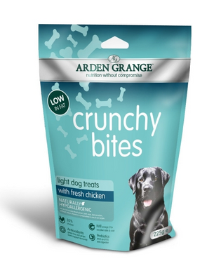 Хрустящее диетическое лакомство AG Crunchy bites light для собак с исбыточным весом (курица), 225 г AG506489 фото