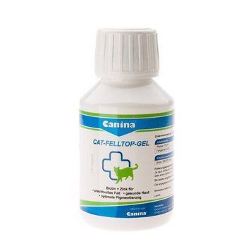 Витамины для кошек Canina &laquo;Cat-Felltop-Gel&raquo; (для кожи и шерсти), 100 мл 230907 AD фото