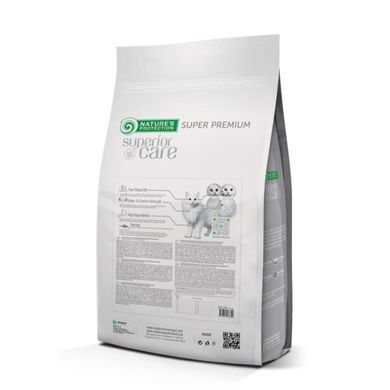Сухой беззерновой корм для взрослых кошек с белой окраской Nature's Protection Super Care NPSC47630 фото