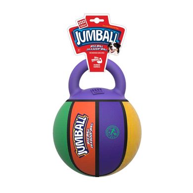 Іграшка для Собак Gigwi Jumball Баскетбольний М'яч c Гумовою Ручкою Gigwi8493 фото