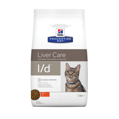 Сухий лікувальний корм для котів Hill's Prescription diet l/d Liver Care Hills_8695 фото