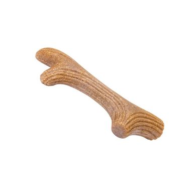 Жувальна Іграшка для Собак Gigwi Wooden Antler з натурального Деревного Волокна S 14 см Gigwi8456 фото