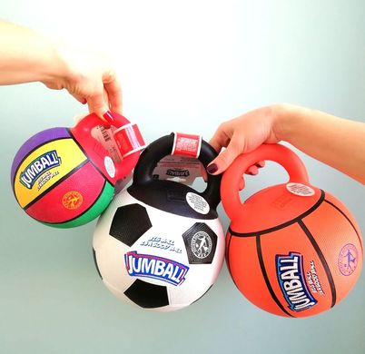 Іграшка для Собак Gigwi Jumball Баскетбольний М'яч c Гумовою Ручкою Gigwi8493 фото