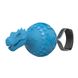 Іграшка для Собак Gigwi Dinoball Динозавр Голубий зі звуком, що відключається 14 см Gigwi6475 фото 1