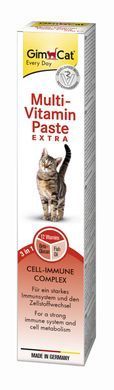 Мультивитаминная паста GimCat Every Day Extra для кошек, 50 г G-401300/421605 фото