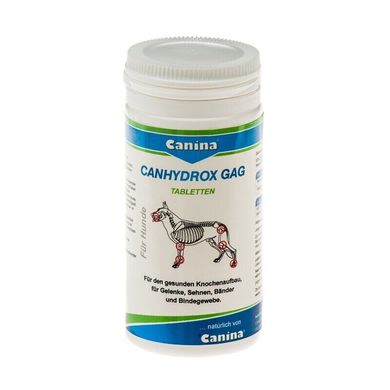 Вітаміни для собак великих порід Canina «Canhydrox GAG» 60 таблеток, 100 г (для суглобів) 123490 AD фото