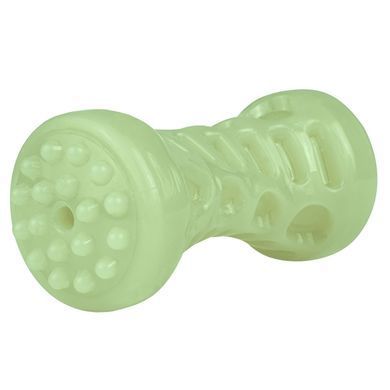 Игрушка для Cобак Bronzedog GLOW Cветонакопительная Гантель 5 х 13 см YT96384 фото