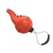 Іграшка для Собак Gigwi Dinoball Динозавр Помаранчевий зі звуком, що відключається 14 см Gigwi6470 фото 2