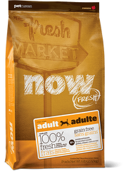 Беззерновий сухий корм для дорослих собак з індичкою, качкою і овочами (NOW Fresh Adult Recipe Grain Free) 202-1125 фото