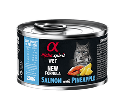 Консерва для кошек ALPHA SPIRIT Salmon with Pineapple с лососем и ананасами as969176 фото
