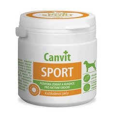 Харчова добавка Canvit SPORT для собак, 100 г, 100 шт. 80331 фото