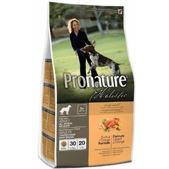 Сухой холистик корм без злаков для собак (утка, апельсины) Pronature Holistic Adult Duck&Orange, цена | Фото