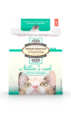 Беззерновий сухий корм для стерилізованих котів Oven-Baked Tradition Nature's Code зі свіжого м'яса курки 9740-4,54+1,13 фото