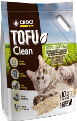 Наполнитель для кошачьего туалета Croci Тофу Clean 8023222138124 фото