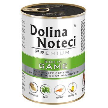 Консервований корм Dolina Noteci Premium для собак з дичиною DN 400 (288) фото