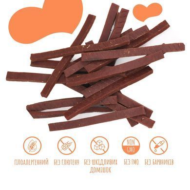 Ласощі для собак Mavsy BEEF slice з яловичини, 100 г LSB02 фото