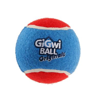 Игрушка для собак и котов Gigwi Ball Originals Мяч с Пищалкой Набор из 3 шт 4 см Gigwi6120 фото