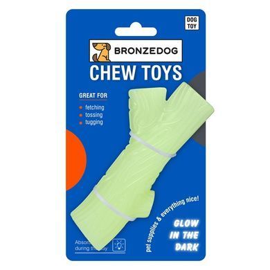 Игрушка для Собак Bronzedog GLOW Светонакопительная Ветка 7 х 13 см YT96385 фото