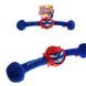 Іграшка для Собак Gigwi Gladiator в гумовому шоломі з пищалкою Синій 41 см Gigwi8041 фото 5