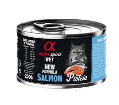 Консерва для кошек ALPHA SPIRIT Salmon PROTEIN с лососем as311308 фото