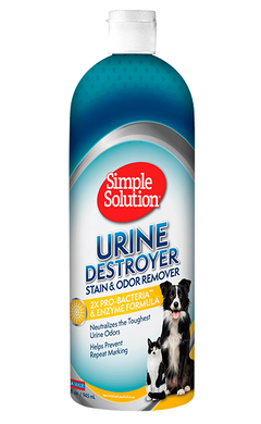 Средство для удаления пятен и запахов Simple Solution Urine Destroyer Stain and Odor Remover 83580 фото
