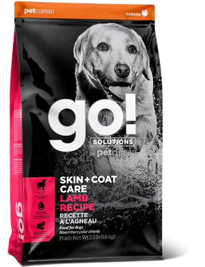 Сухой корм для собак с ягненком GO! SKIN + COAT Lamb Recipe with grain dog formula FG00010 фото