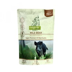 Консервированный корм для собак ISEGRIM Pouch Roots Wild Boar Monoprotein Кабан с пастернаком, льняным маслом и лесными травами 95755 фото