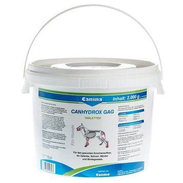 Витамины для собак крупных пород Canina &laquo;Canhydrox GAG&raquo; 1200 таблеток, 2 кг (для суставов) 123537 AD фото
