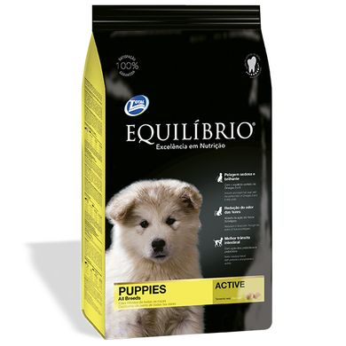 Сухой суперпремиум корм для щенков средних пород Equilibrio Dog Puppies Active ЭСЩС2 фото