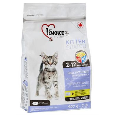 Сухой корм для котят 1st Choice Kitten Healthy Start ФЧККН907 фото