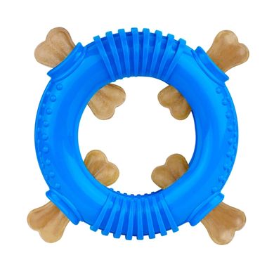 Игрушка для Собак Bronzedog SMART Мотивационная Ринг 16 х 3 см Синяя YT93819-B фото