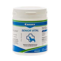 Вітаміни для літніх собак Canina «Senior Vital» порошок 250 г (для підтримки організму) 127078 AD фото