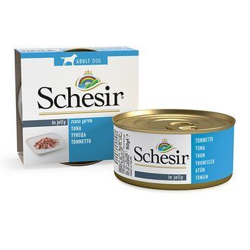 Консерви для собак Schesir Tuna з тунцем в желе 712530 фото