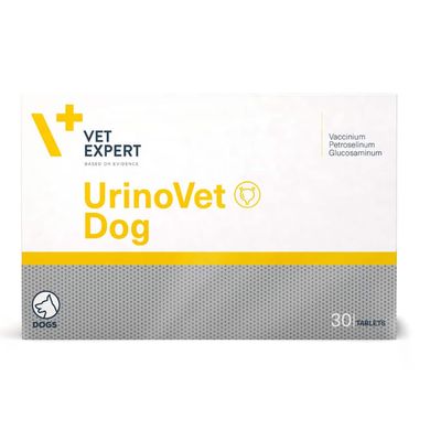 Пищевая добавка Vet Expert UrinoVet Dog для поддержания мочевыделительной функции у собак 58181 фото