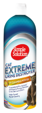 Засіб для видалення плям і нейтралізації запаху сечі Simple Solution Cat Extreme Urine Destroyer 85346 фото