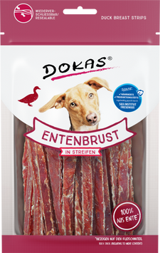 Качина грудка в смужках Dokas, 70 г 6782727 фото