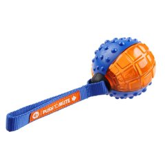 Іграшка для Собак Gigwi Push To Mute М'яч зі звуком, що вимикається 7,5 см Gigwi6180 фото