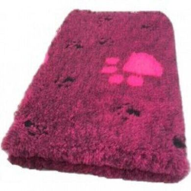 Міцний килимок VetBed Big Paws малиновий, 80х100 см VB-007 фото