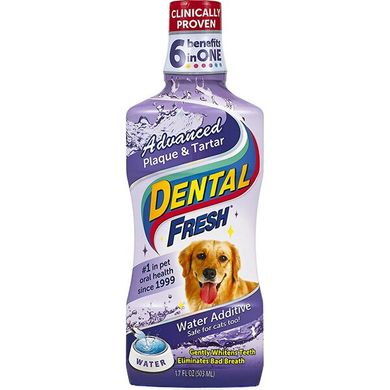 Рідина від зубного нальоту і запаху з пащі собак і кішок SynergyLabs Dental Fresh Advanced 00017 фото