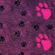 Міцний килимок VetBed Big Paws малиновий, 80х100 см VB-007 фото 1